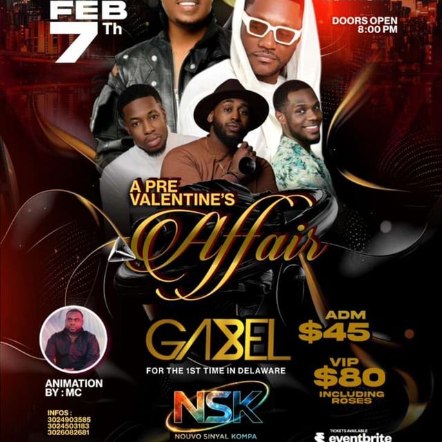Pre-Valentine's Day Party Dover DE - Live Music Event February 7th